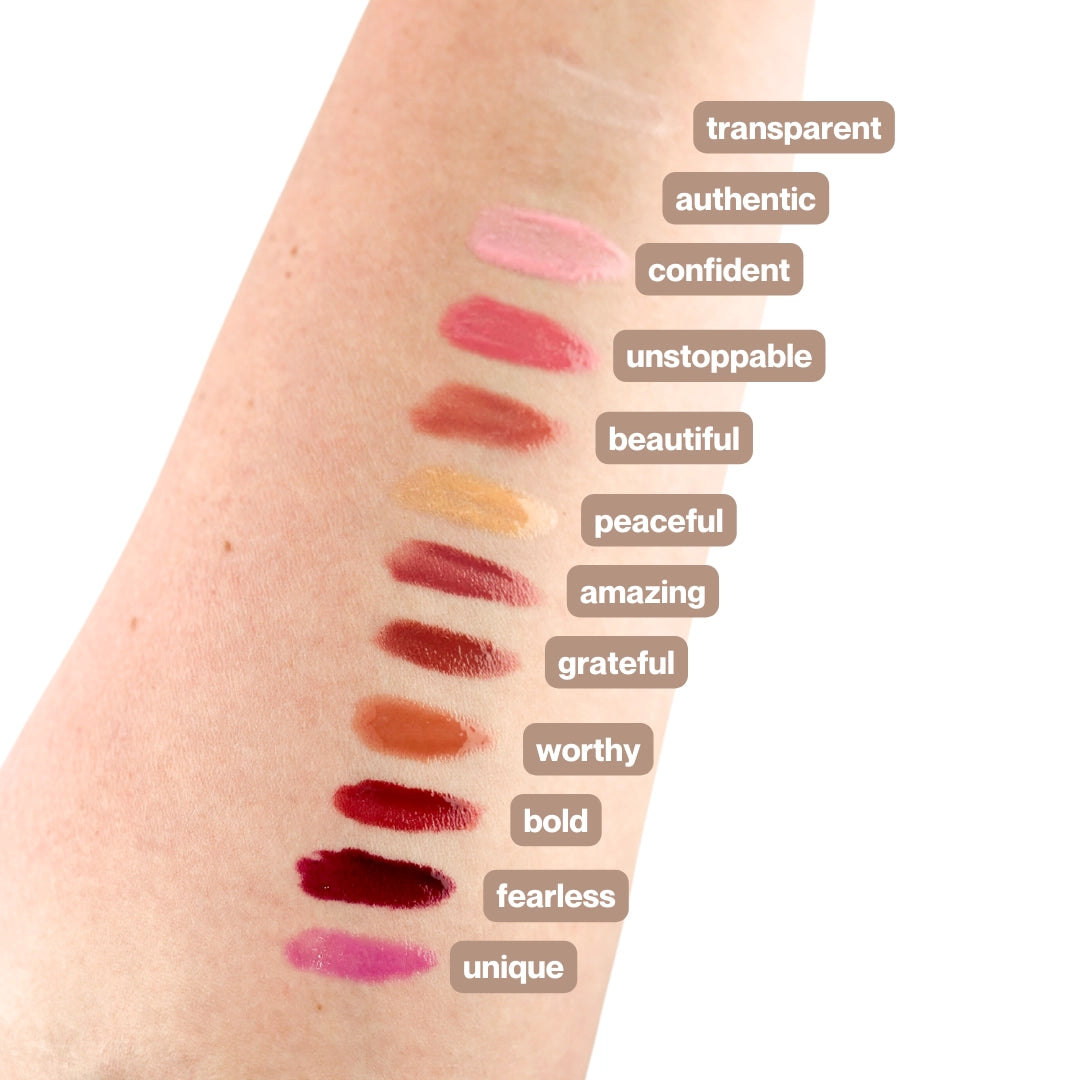 Natural Hydrating Lip Gloss (Organic Shine in 6 Colors)