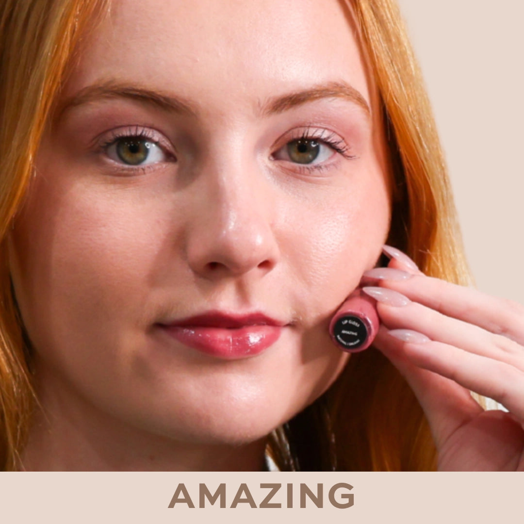 Natural Hydrating Lip Gloss (Organic Shine in 6 Colors)