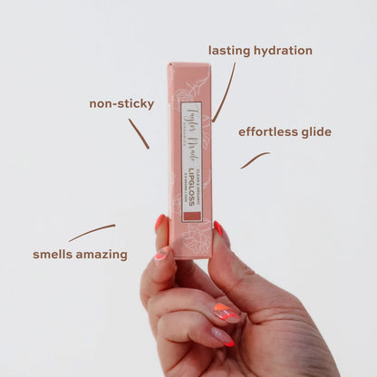 Natural Hydrating Lip Gloss (Organic Shine in 6 Colors)
