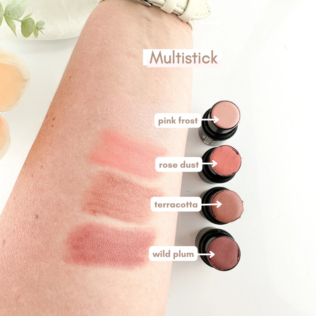 Cream Multistick - Organic, Color For Eyes, Lips & Cheeks