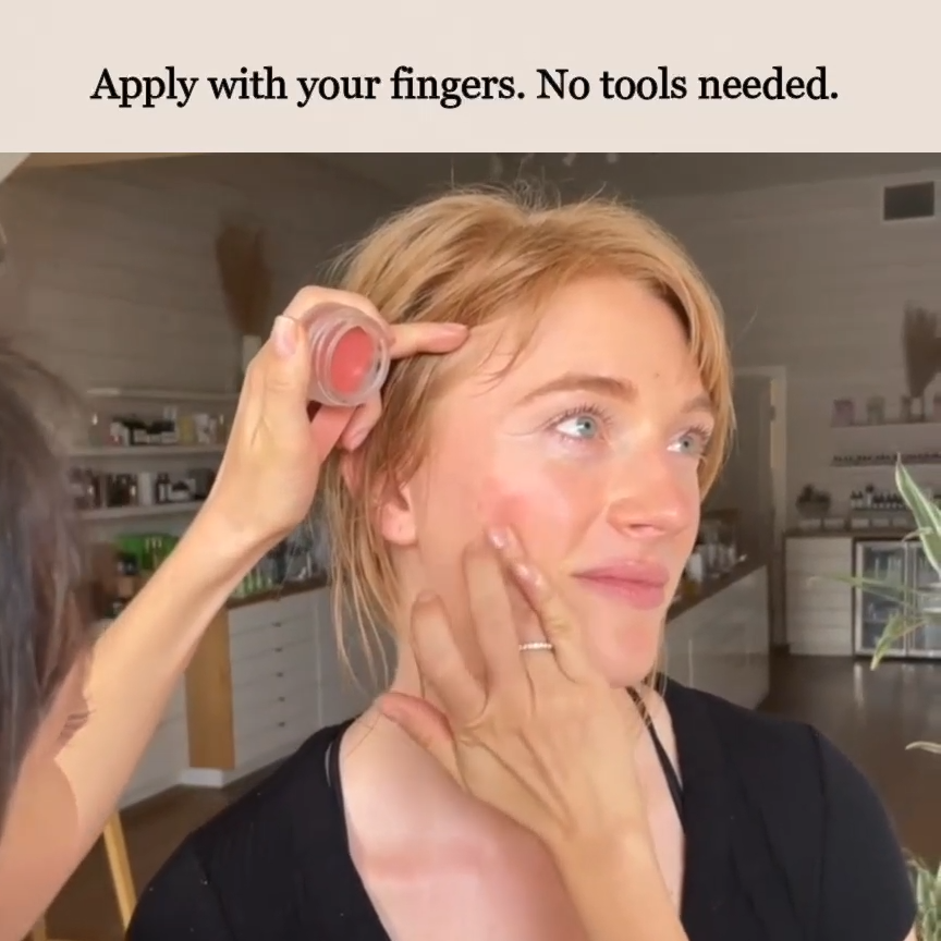 Cream Blush Vegan Cruelty free (Eyes, Lips & Cheeks)